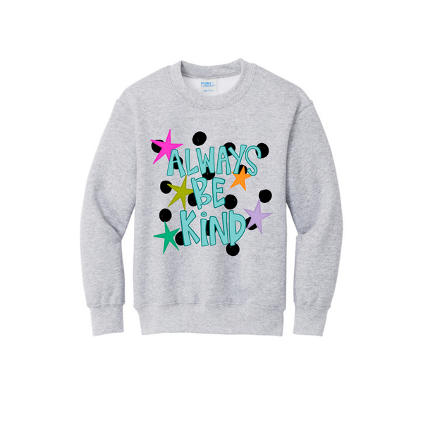 Be Kind Youth Crewneck