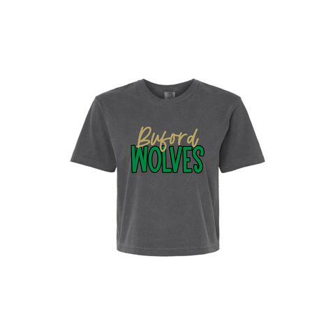 Buford Wolves Women's Crop Top