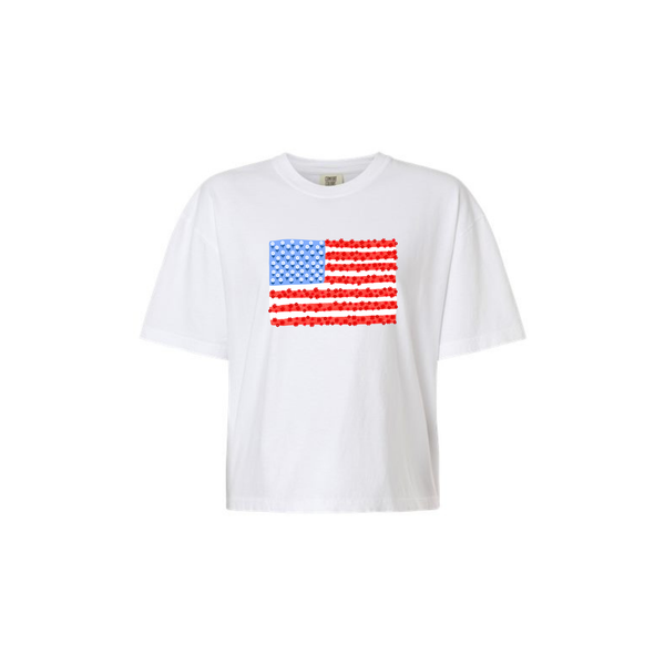 4th Women's Boxy Cropped Tee