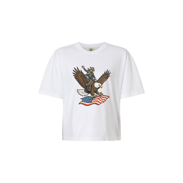 4th Women's Boxy Cropped Tee