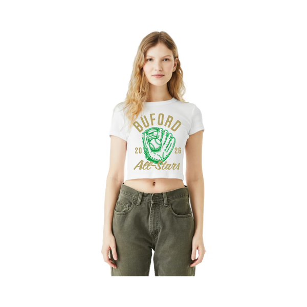 All-stars Women's Ribbed Crop Tee