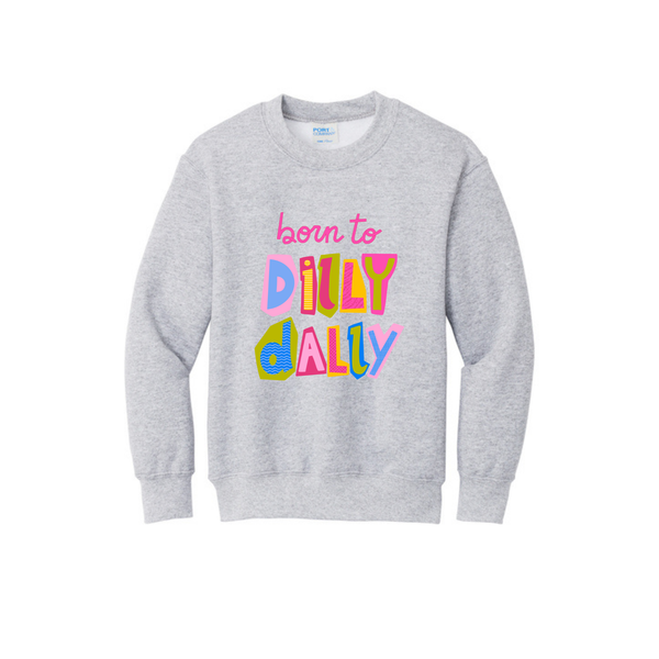 Dilly Dally Youth Crewneck