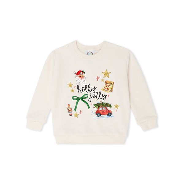 Holly Jolly Toddler Sweatshirt