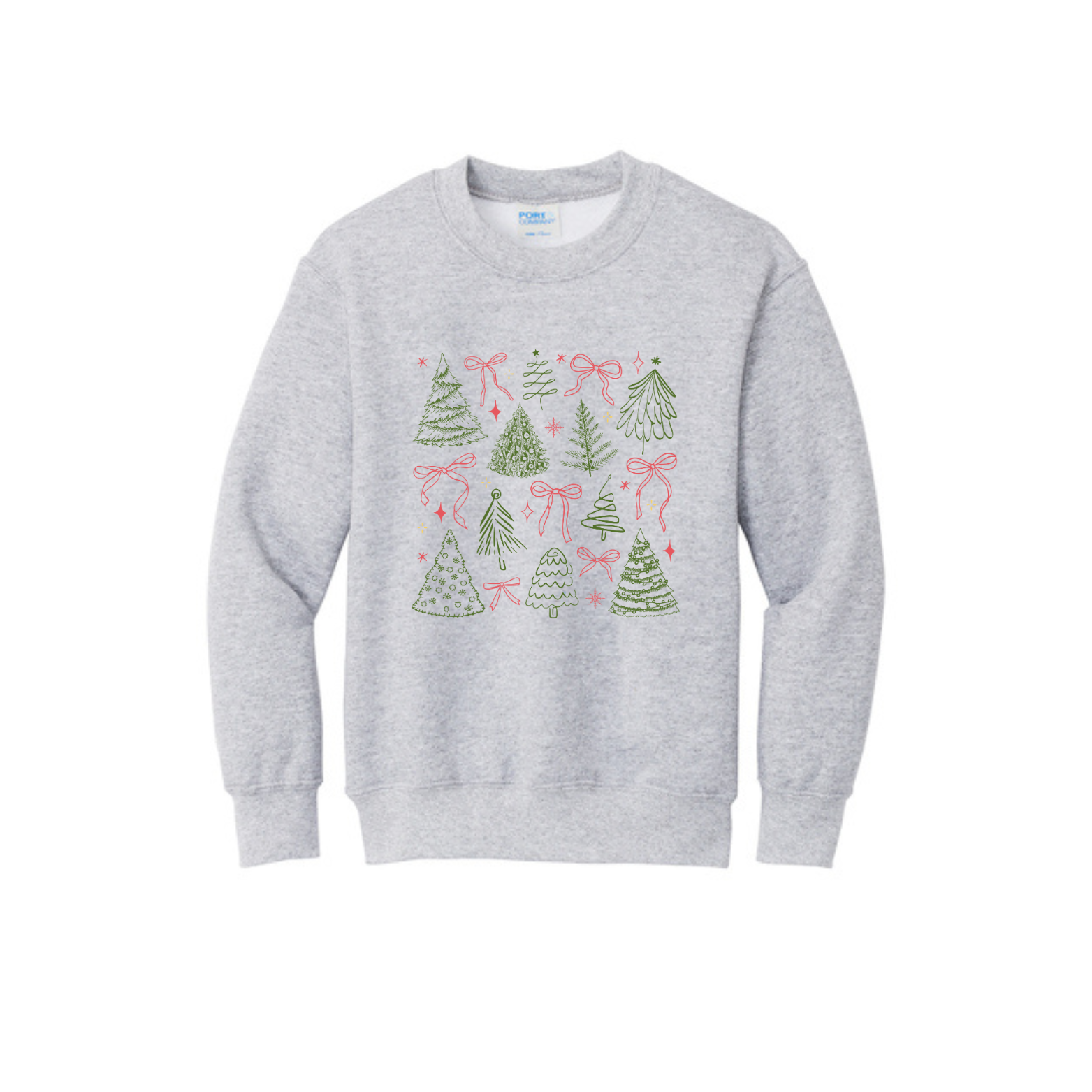 Christmas Trees Adult Sweatshirt