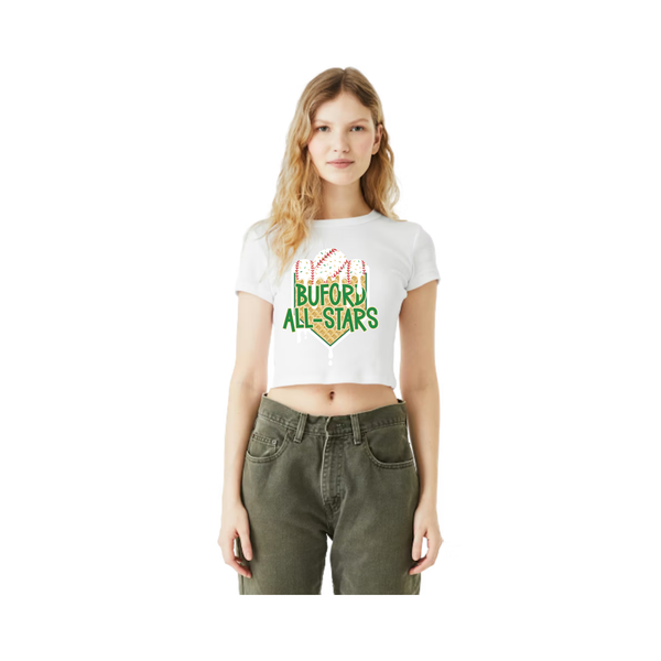 All-stars Women's Ribbed Crop Tee
