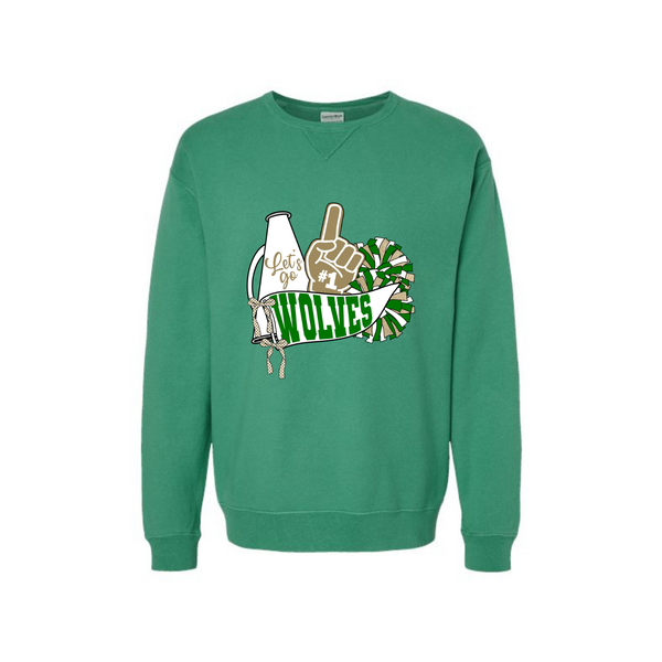 Let's Go Wolves Vintage Sweatshirt