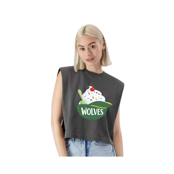Ice Cream Women's Cropped Tank