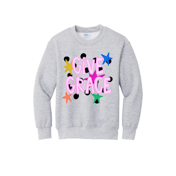 Give Grace Youth Crewneck