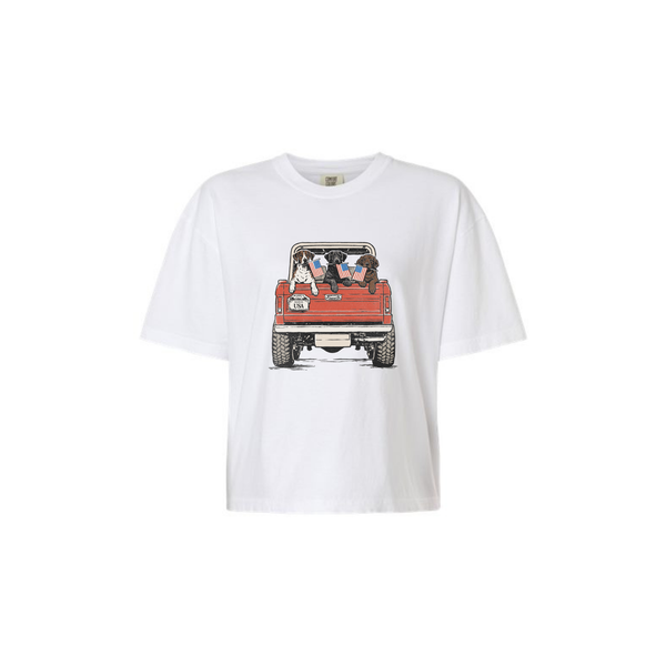 4th Women's Boxy Cropped Tee