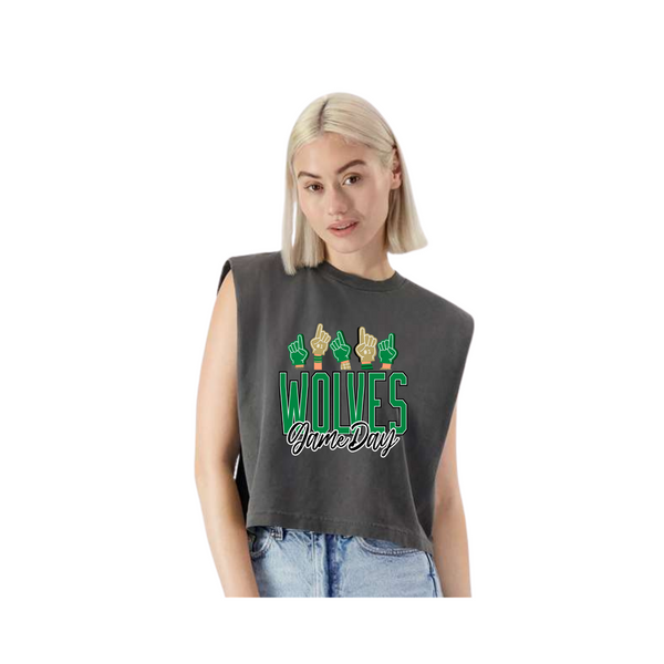 Gameday Women's Muscle Crop