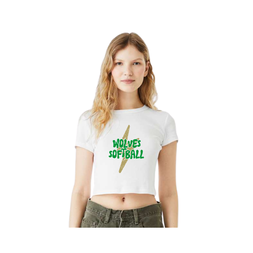 Women's Ribbed Crop Tee