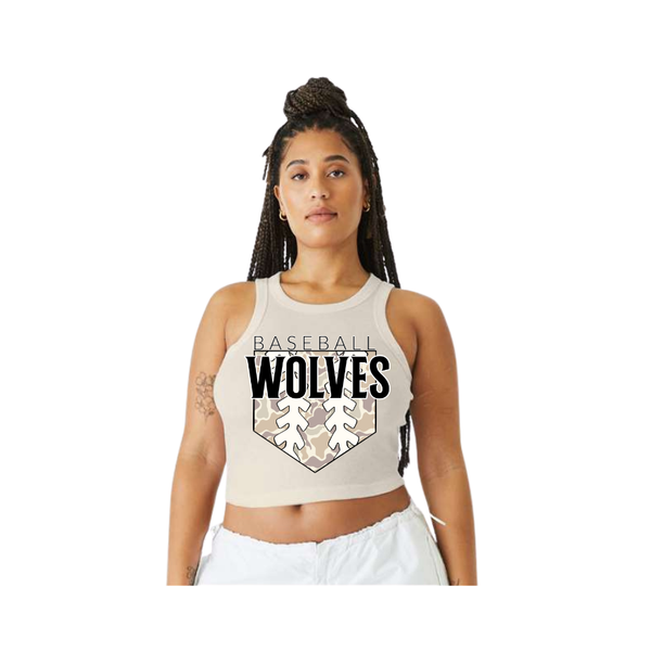 Women's Ribbed Crop Tank