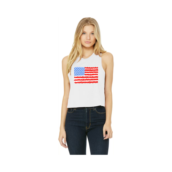 4th Women's Racerback Tank