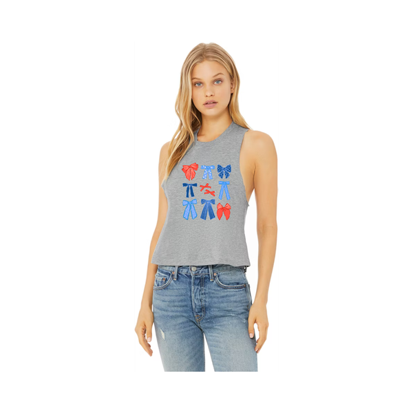 4th Women's Racerback Tank