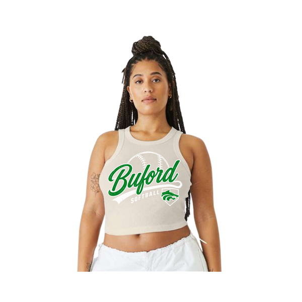 Women's Ribbed Crop Tank