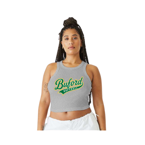 Women's Ribbed Crop Tank