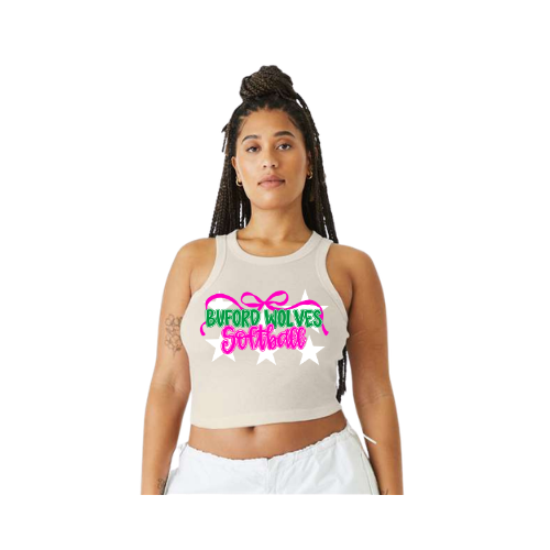 Women's Ribbed Crop Tank