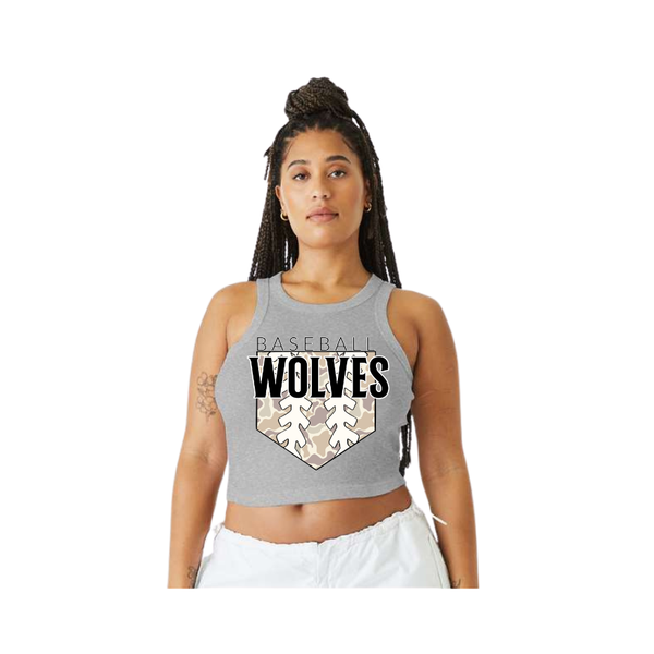 Women's Ribbed Crop Tank