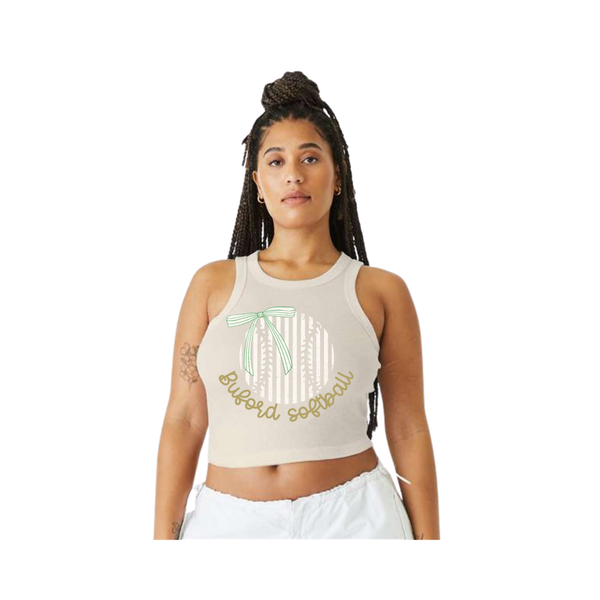 Women's Ribbed Crop Tank