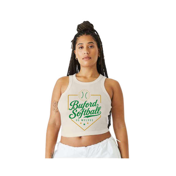 Women's Ribbed Crop Tank