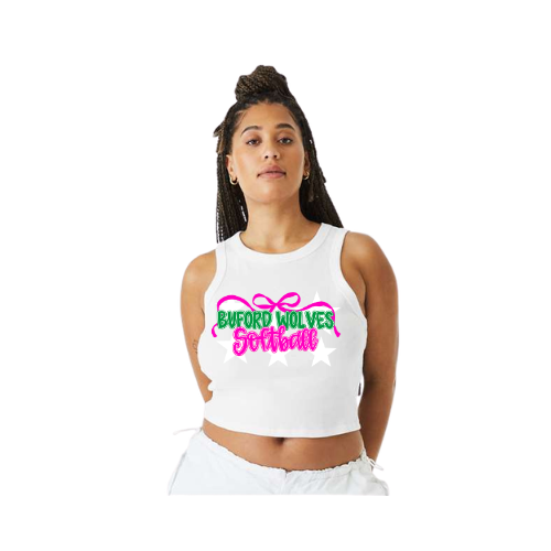 Women's Ribbed Crop Tank