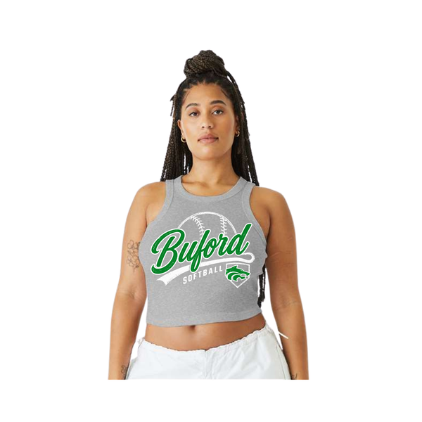 Women's Ribbed Crop Tank