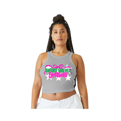 Women's Ribbed Crop Tank