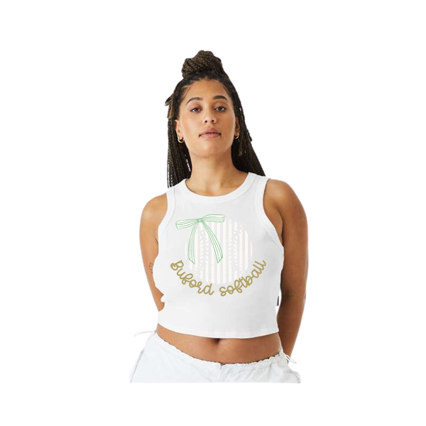 Women's Ribbed Crop Tank