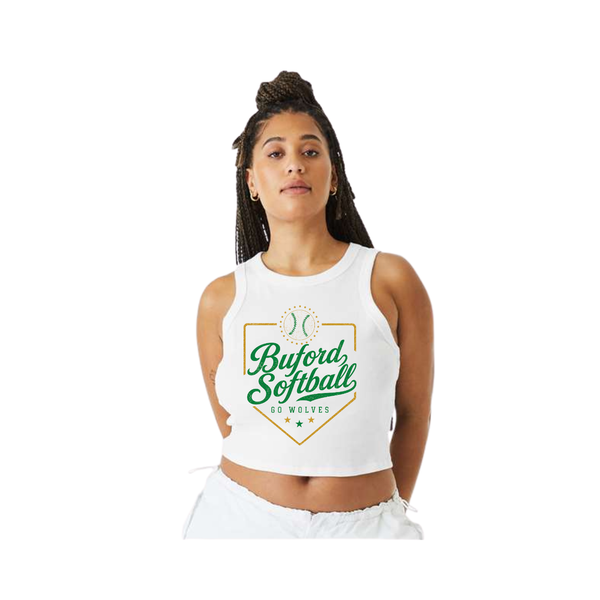 Women's Ribbed Crop Tank