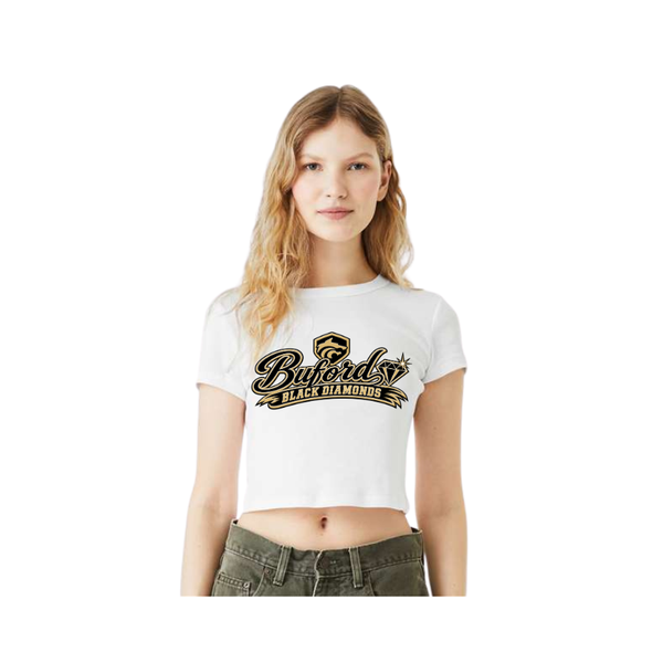 Women's Ribbed Crop Tee