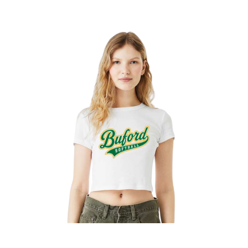 Women's Ribbed Crop Tee