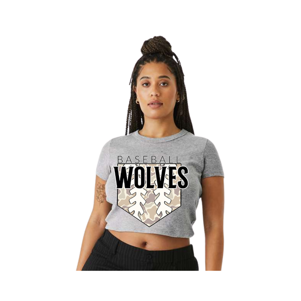 Women's Ribbed Crop Tee