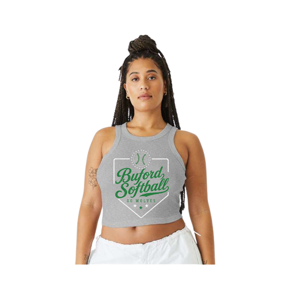 Women's Ribbed Crop Tank