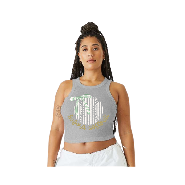Women's Ribbed Crop Tank
