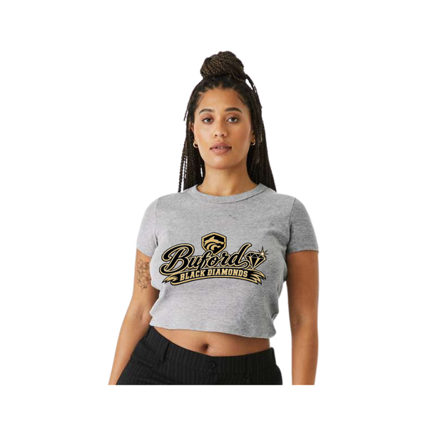Women's Ribbed Crop Tee