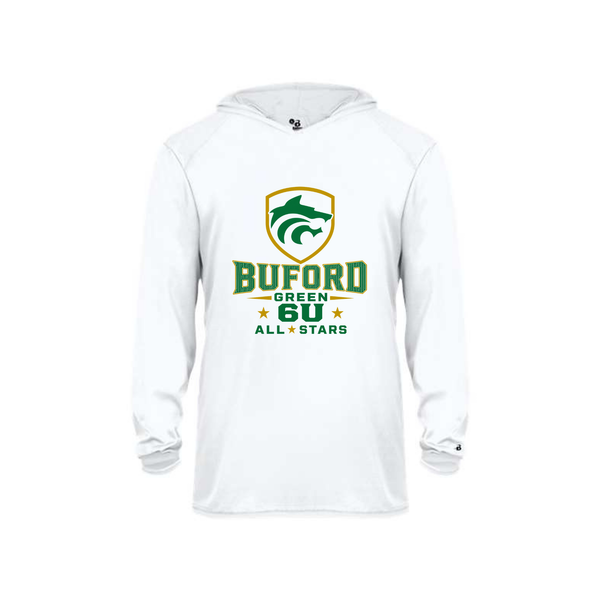 6U Grn All-stars Youth Dri Fit Hoodie