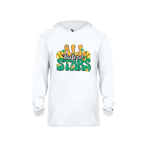 6U Gold All-stars Adult Dri Fit Hoodie