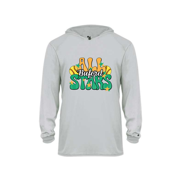 6U Gold All-stars Youth Dri Fit Hoodie