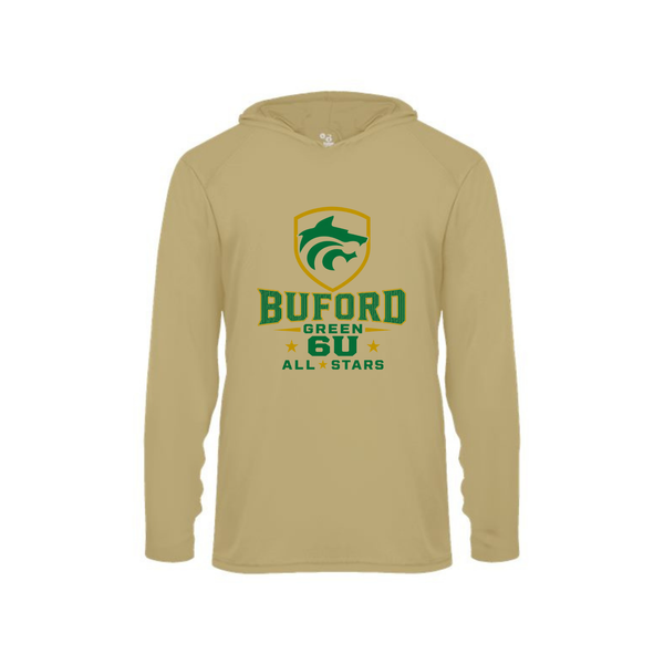 6U Grn All-stars Adult Dri Fit Hoodie
