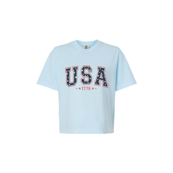 4th Women's Boxy Cropped Tee