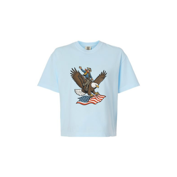 4th Women's Boxy Cropped Tee