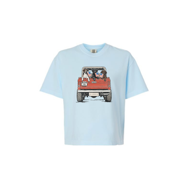 4th Women's Boxy Cropped Tee