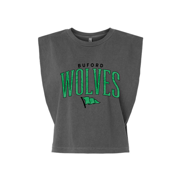 Wolves Women's Cropped Tank