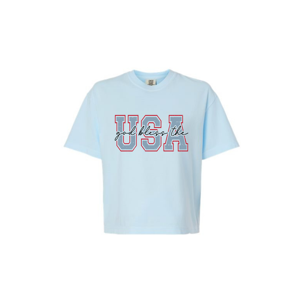 4th Women's Boxy Cropped Tee