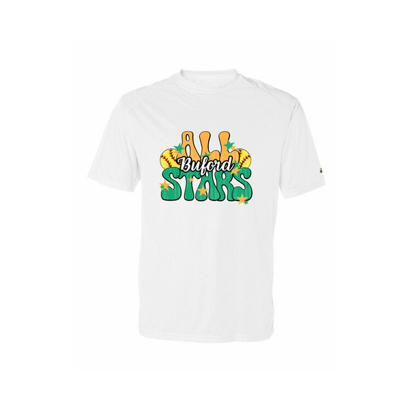 6U Gold All-stars Adult Dri Fit Tee