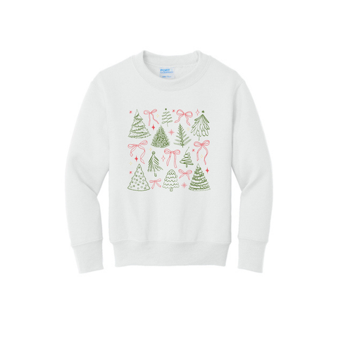 Christmas Trees Youth Sweatshirt