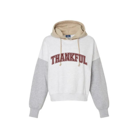 Thankful Cropped Hoodie