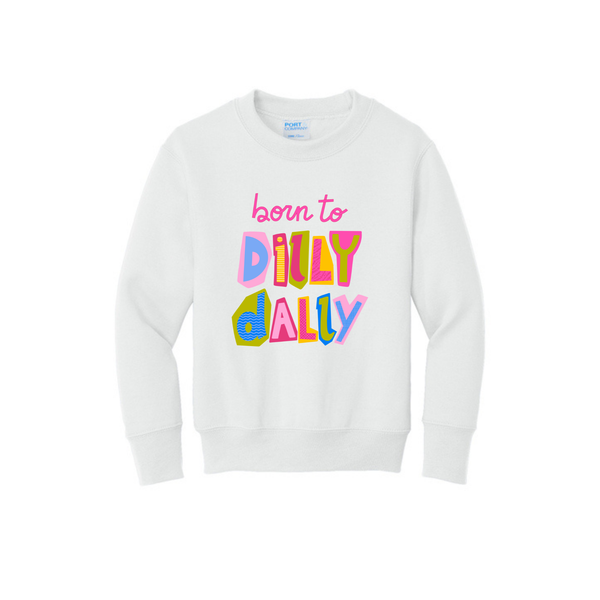 Dilly Dally Youth Crewneck