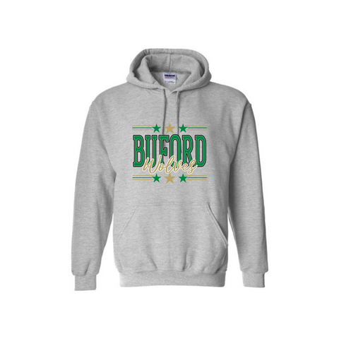 Buford Wolves Adult Hoodie