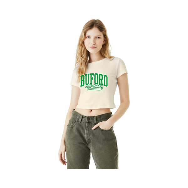All-stars Women's Ribbed Crop Tee